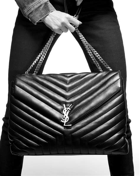 large ysl lou lou|YSL loulou puffer bag large.